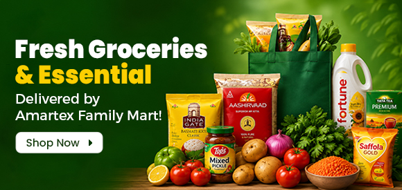 Grocery essentials basket